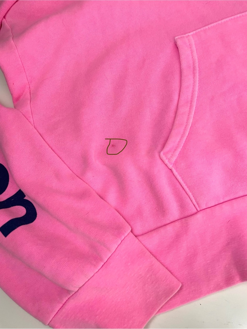 Aviator Nation Venice Hoodie Full Zip Sweatshirt Neon Pink XXL - Picture 14 of 16